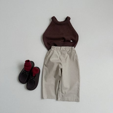minirobe/19. Halter Neck Knit  S-XL