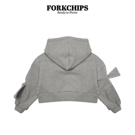 forkchips/24. loss ribbon hood T-shirt JS-JXL