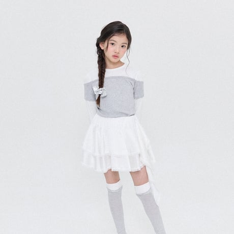 forkchips/22. shine rayerd T-shirt JS-JXL