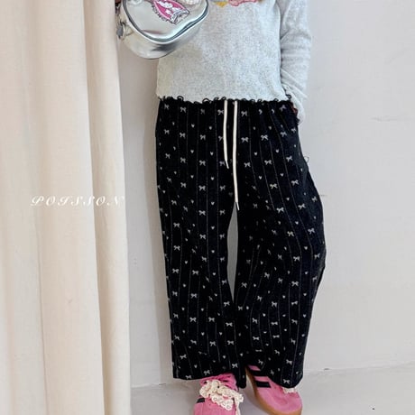 poisson/63. ribbon pants JS-JM