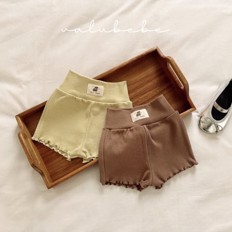 valubebe/88. bold curly shorts  6M-S