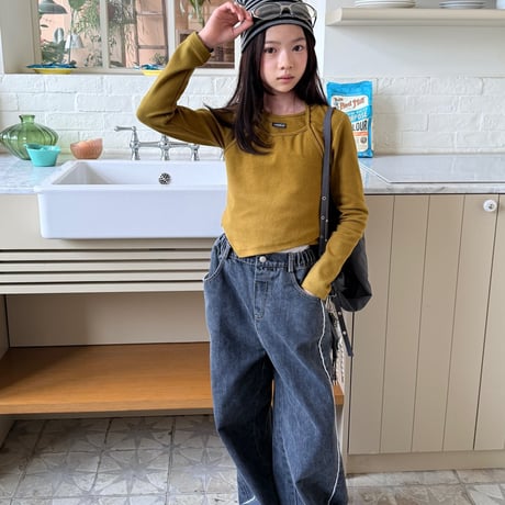 comma/60. line gimo denim 160-170