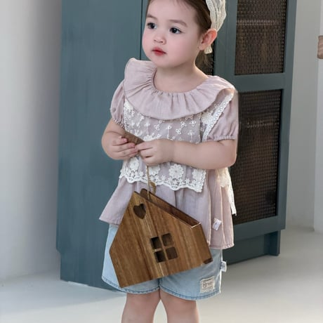 aiai/52. roze lace rayerd top set S(6M-2Y)-XL(4-5Y)