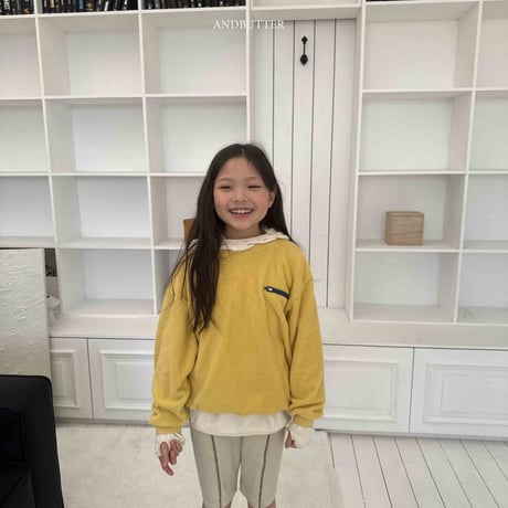 andbutter/64. Zip Sweatshirt S-XL