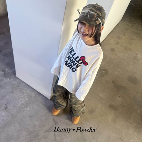 bunnypowder/97. shoulder T-shirt S-XL