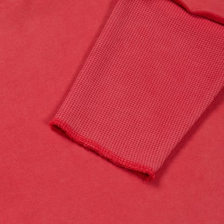 our/15. waffle rayerd T-shirt S-XL