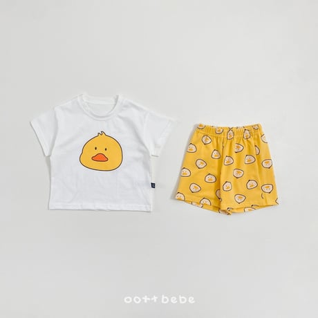 oottbebe/44. happy friends ( kids ) T-shirt XS(1-2Y)-XL(6-7Y)