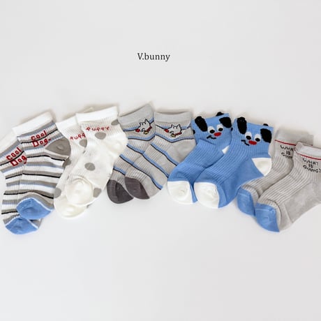 vbunny/88. reko socks set M(130-150)-XL(180-210)
