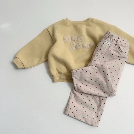 atomeme/14. Heart Corduroy Pants? S-XL