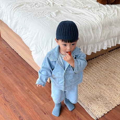 onu/32. pocket denim jacket BABY(12M)-XL(6-7Y)