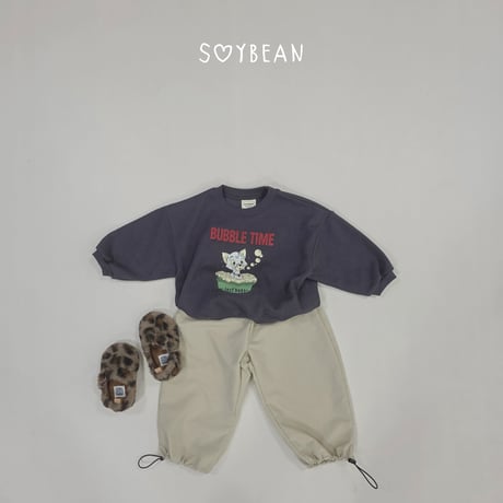 soybean/33. plan ) wind string pants JS-JM