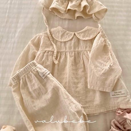 valubebe/20. natural 2 6 blouse 6M-S