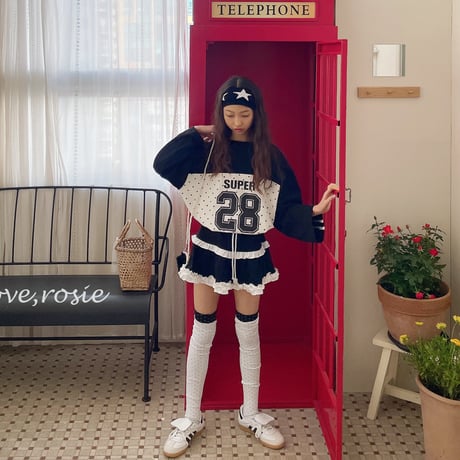 loverosie/24. star super roose tee  L-XL