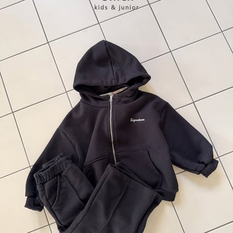 owen/61. signiture two way hood zipup S-XL
