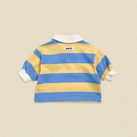 oottbebe/38. play rugby collar T-shirt XS(0-1Y)-XL(4-5Y)