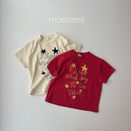 mamami/39. star star T-shirt JS-JL