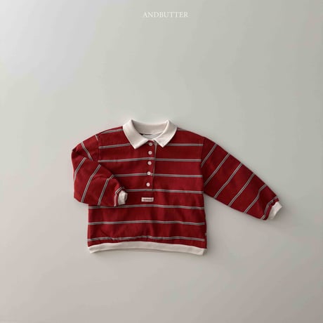 andbutter/61. Mild Collar Tee JS-JM