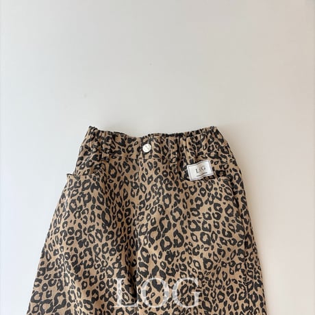 log101/16. leopard bermuda P  S-XL