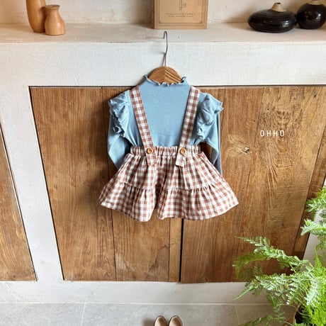 ohho/4. shirring skirt S-2XL