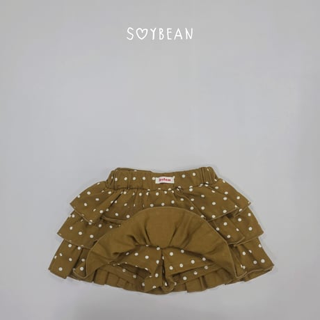 soybean/119. plan ) dot kangkang skirt XS-XL