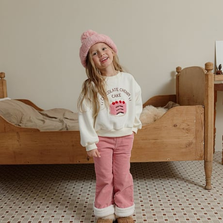 melikey/49. corduroy heart boots cut XS-XL