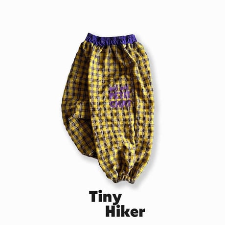 tinyhiker/25. bear check jogger pants XS-XL