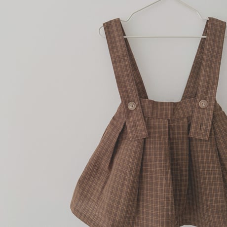 aladin/17. pleated overalls skirt XS-XL