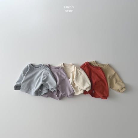 lindo/18. hello embroidery man-to-man 1(3M-6M)-3(12M-18M)