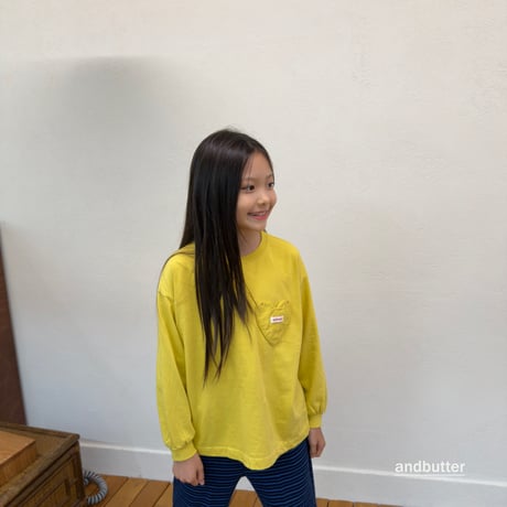 andbutter/39. Autumn Pocket T-Shirt S-XL