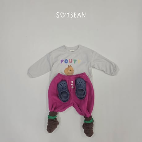 soybean/102. plan gri bunny T-shirt JS-JM