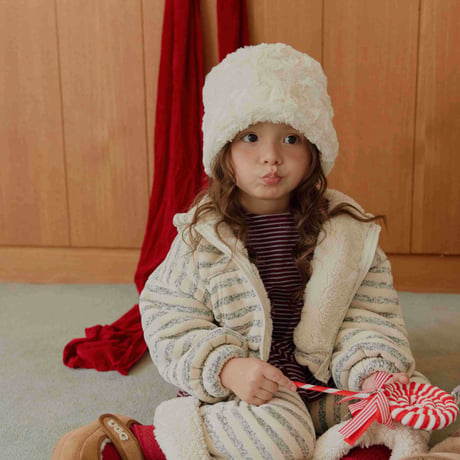 urbanrabbit/65. Chou Cream Hooded Jacket JS-JM