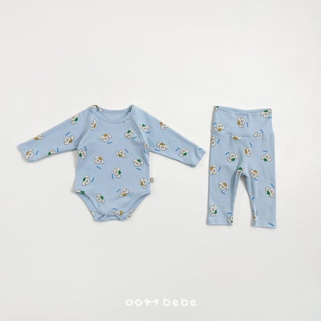 oottbebe/1. trip ( cotton span ) suit S(0-6M)-M(6-12M)