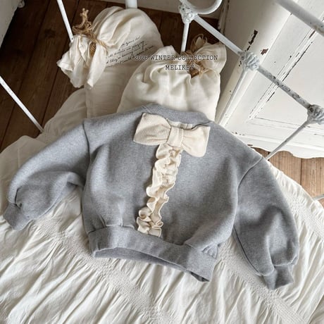 melikey/24. ribbon fril man-to-man JS-JM