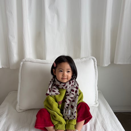 pepper/10. leopard muffler XS-XL