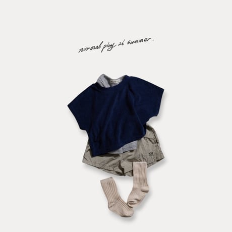 normalplay/38. terry over T-shirt 12M-XL