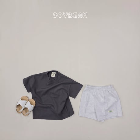 soybean/45. plan ) cotton box half t T-shirt XS-XL