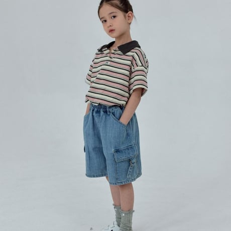 growb/51. track collar T-shirt JS-JL