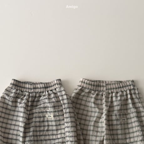 amigo/45. rectangle gojangi pants XS-XL