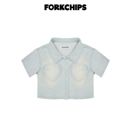 forkchips/106. sunny day crop shirt M-XL