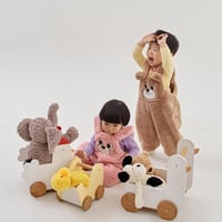 hereiam/45. kinder animal overalls 12M-S