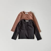 onu/25. cracker button T-shirt BABY(12M)-XL(6-7Y)