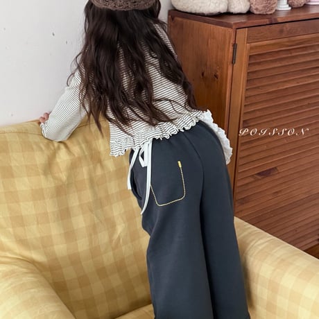 poisson/61. ribbon embroidery pants JS-JM