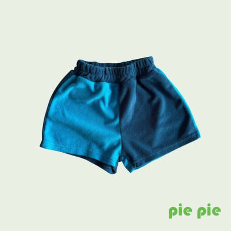 pie/21. half half terry half pants XS-XL