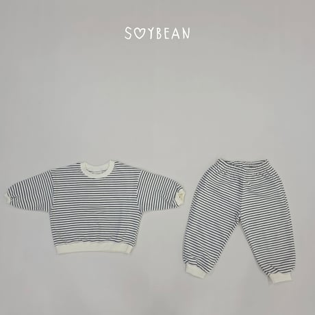 soybean/82. plan ) stripe updown set JS-JM