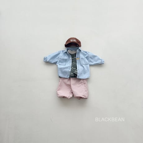 blackbean/50. matin denim shirt S-XL