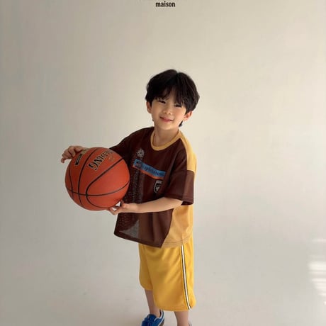 saintdoll/61. mesh simple roose T-shirt S-XL