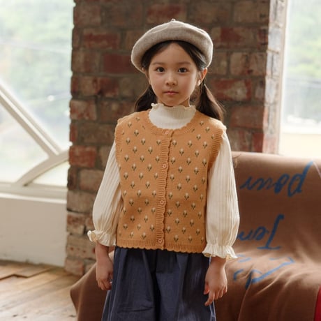 monatelier/17. tulip vest S-2XL