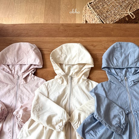 ohho/8. summer fril windbreaker S-2XL