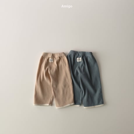 amigo/28. waffle pants XS-XL