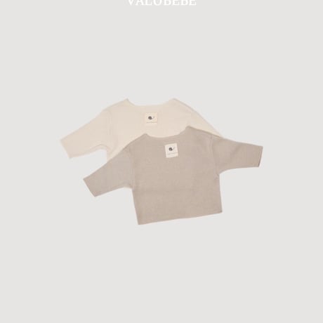 valubebe/57. bow knit 6M-S
